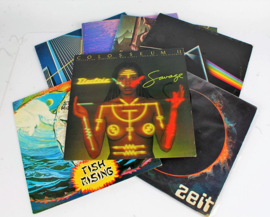 6 x Prog Rock LPs. Colosseum II - Electric Savage (MCF 2800). Tangerine Dream -Tangerine Dream (VD