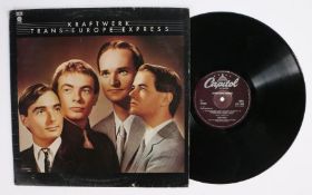 Kraftwerk - Trans-Europe Express LP (E-ST 11603).VG