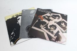 3 x Lou Reed LPs. Lou Reed Live (NL 83752), reissue. Walk On The Wild Side, The Best Of Lou Reed (NL