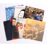 6 x 1990's coloured vinyl 7" singles. Blur (2) - M.O.R. (FOOD 107), ltd orangs vinyl.Tender Is The