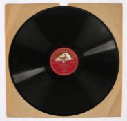 Joseph Hassid - Hebrew Melody/Humoreske 78 rpm 12" (HMV C.3219), rare recording.