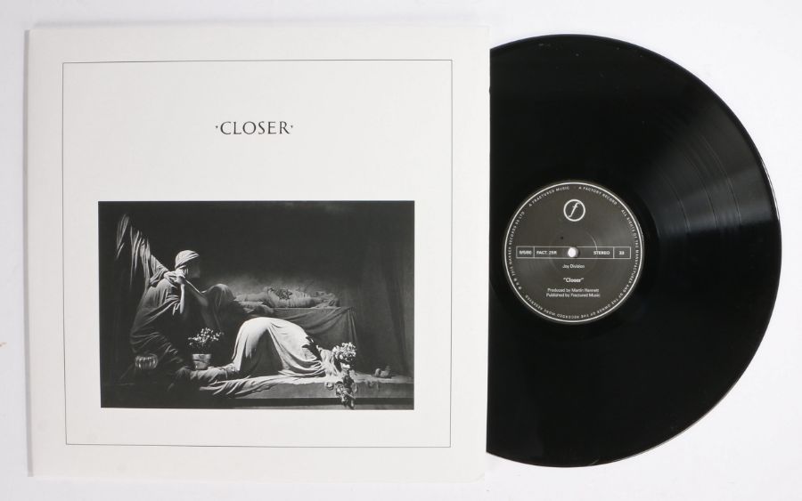 Joy Division - Closer LP (FACT25R), reissue on 180g vinyl.