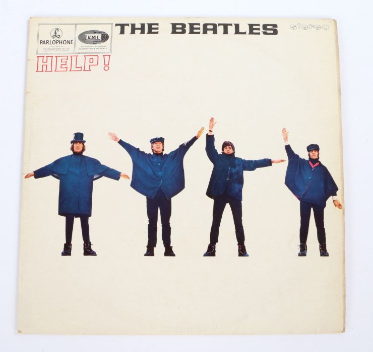The Beatles - Help! LP (PCS3071), original stereo pressing.VG. Stain to back of sleeve.