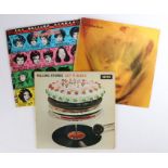 3 x The Rolling Stones LPs. Let It Bleed (SKL 5025). Goat's Head Soup (COC 59101), Some Girls (CUN