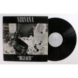 Nirvana - Bleach LP (TUP LP6), first UK pressing.
