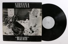 Nirvana - Bleach LP (TUP LP6), first UK pressing.