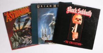 3 x Rock LPs. Black Sabbath - The Collection (CCSLP 109), gatefold, 2-LP set. Hawkwind -