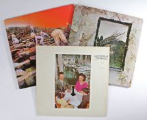 3 x Led Zeppelin LPs. Houses Of The Holy (K 50014), gatefold sleeve. Untitled (K 50008).