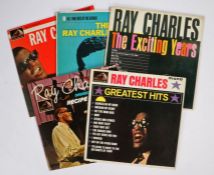 5 x Ray Charles LPs. The Ray Charles Story (HA-K 8024). The Exciting Years (ALL 762). Modern