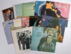 12 x Folk/Rock LPs. to include Donovan - What's Bin Did And What's Bin Hid (NPL18117). Bob Dylan -