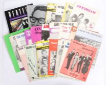 Collection of original sheet music to include The Animals. The Beatles (2). Bob Dylan (2). The