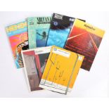6 x sheet music books. Gomez - Bring It On. Hendrix - Axis: Bold As Love. Muse (2) - Origin Of