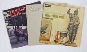 3 x Blues Rock LPs. The Brunning Sunflower Band - Trackside Blues (EROS 81320. Smith Perkins Smith -