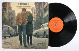 Bob Dylan - The Freewheelin' Bob Dylan LP (SBPG 62193), first UK stereo pressing.vinyl/sleeve : VG/