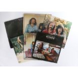 5 x Rock LPs. Crosby And Nash (3) - Graham Nash David Crosby (K 50011), die-cut sleeve.Wind On The