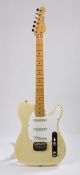 late 1980's G&L Asat electric guitar, transparent blonde finish with maple neck.