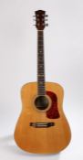 Jim Deacon AD-92 Dreadnought acoustic guitar, with hard case.
