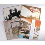 4 x Led Zeppelin LPs. Led Zeppelin II (K 40 037), reissue, gatefold sleeve. Led Zeppelin III (