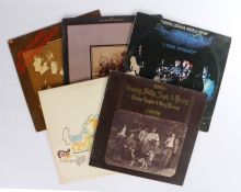 5 x Rock LPs. Buffalo Springfield - The Beginning (K 30028). Crosby/Stills /Nash/Young (3) - Deja Vu