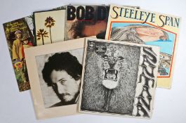 6 x Rock LPs. Bob Dylan (2) - Infidels (25539). New Morning (32267). The Eagles - Hotel