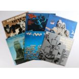 6 x Rock compilation LPs. The Roling Stones - Solid Rock (TAB 1). Various - Blues Package '69 (