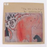 Graham Coxon - The Sky Is Too High LP (3TRANLP0055) ltd edition with four colour postcards.VG