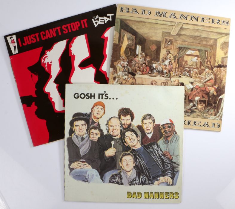 3 x Rock/Ska LPs. Bad Manners (2) - Gosh It's... (MAGL 5043). Forging Ahead (MAGL 5050). The