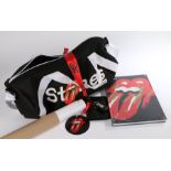 The Rolling Stones No Filter Tour Merchandise. VIP Holdall bag to contain official book, poster, key
