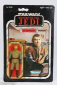 Kenner General Madine, Star Wars, Return of the Jedi, upon a 77 punched card back