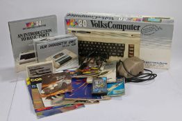 Commodore VIC-20 Volkscomputer, in its original box together with a boxed Datassette Unit, Road
