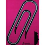 Shigeo Fukuda (1932-2009) - a signed Japanese B1 poster, commissioned for a private exhibition in