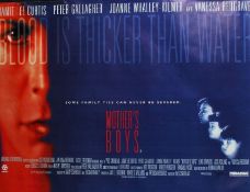 Mother's Boys, British Quad poster, starring Jamie Lee Curtis