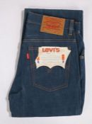 Pair of 1960's as new Levi Strauss & Co Jeans, 1969, with red label, waist 30, 34 long