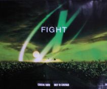 Fight, British Quad poster