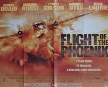 Flight Of The Phoenix, British Quad Poster, starring Dennis Quaid and Hugh Laurie