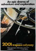 2001 A Space Odyssey, British film poster, later print