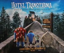 Hotel Transylvania, British Quad Poster, starring Adam Sandler