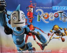 Robots, British Quad Poster, starring Ewan McGregor and Halle Berry