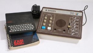 Sinclair ZX81 computer with programming book, Binatone Colour TV Game 4 plus 2 01-4850 (2)
