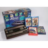 Mattel Electronics Intellivision, intelligent television, boxed, with the games Star Strike, Soccer,