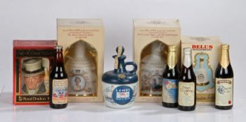 Three Bell's Scotch whisky commemorative decanters, the Birthday of Queen Elizabeth II, 75cl, 43%