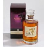 Hibiki Suntory 12 year old Japanese blended whisky, 50cl, 43% vol, boxed