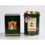 Bells Old Scotch Whisky Christmas 1990 bell decanter, 75cl, 43% vol, housed in a presentation