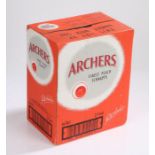 Archers Finest Peach Schnapps, 70cl, 21% six bottles, (6)