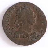 George III, Half Penny, 1774