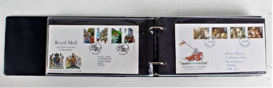 Stamps, GB, FDCs in four albums, 1960's to 1990's (4)