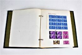 GB stamps, pre decimal mint in blocks and sheets 1946-1967