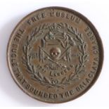 Free Museum Token, The bugle that Sounded the Balaclava Charge, With the Seasons Greetings T.G.