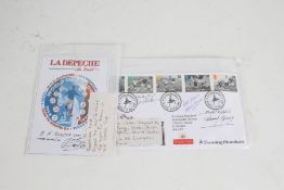 Football autographs, Renzon, Gregg, Stiles, Stephney, Sadler Just Fontaine