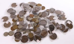 Collection of British coins, various denominations and dates, (qty)